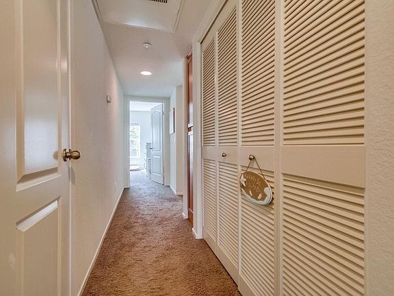 Hallway to master bedroom and 2nd bedroom