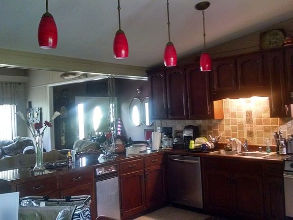 open kitchen/living area