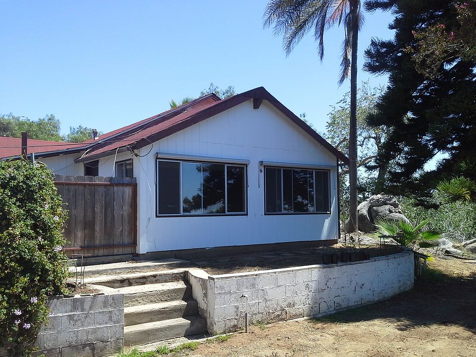 Stairs to backyard