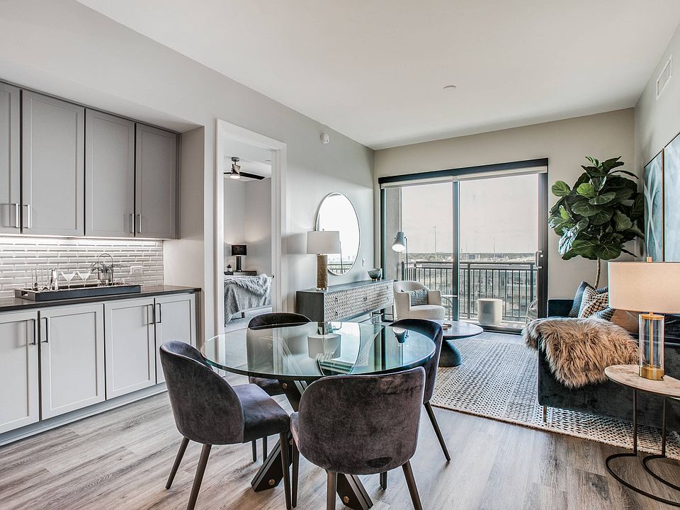 Inviting dining space.