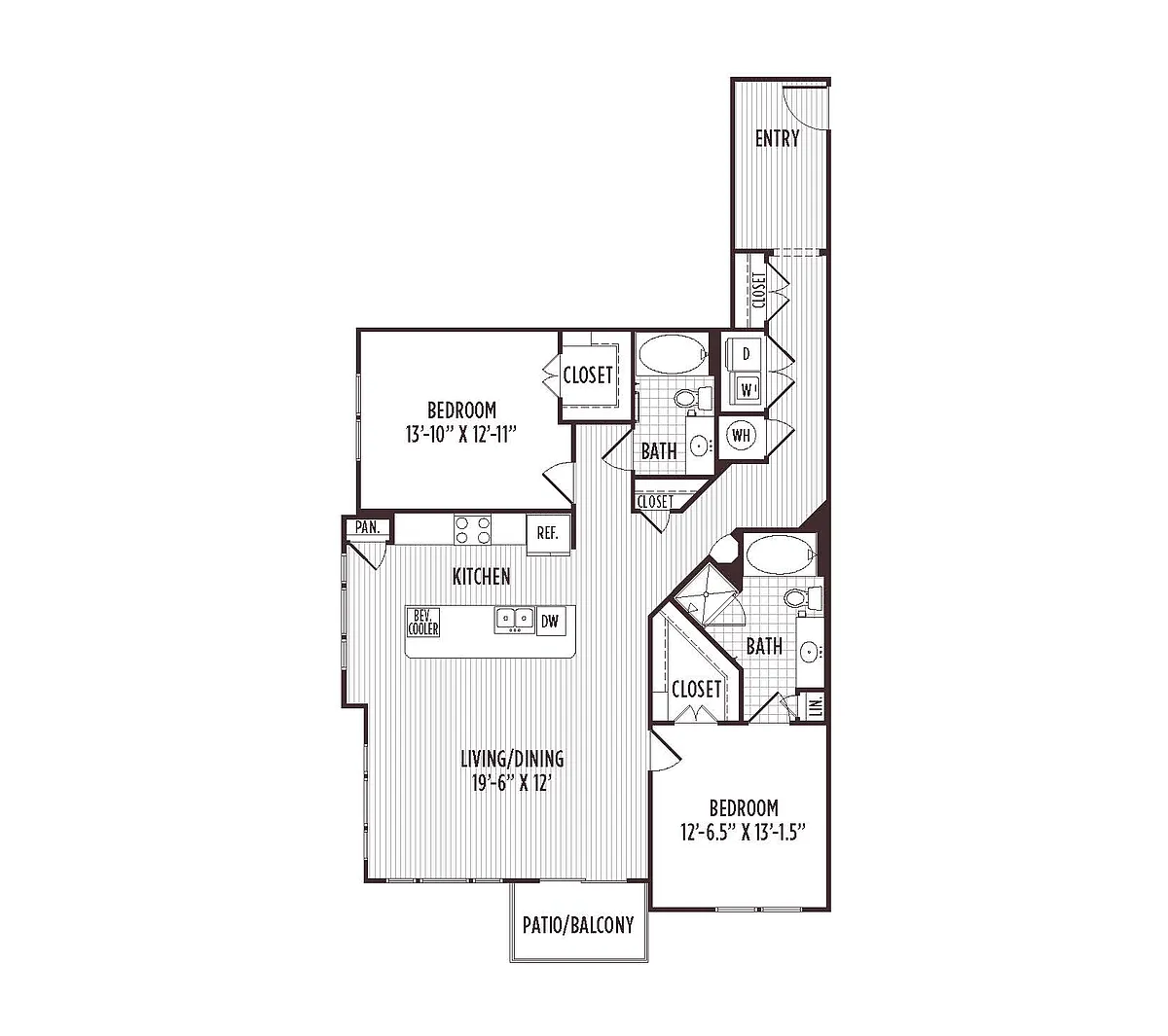 Floor plan B7
