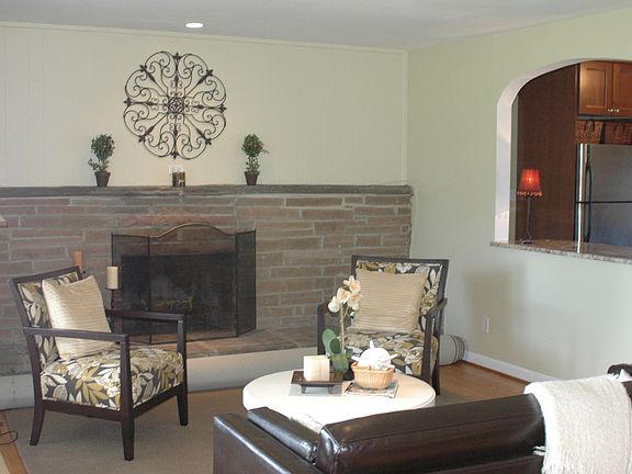 View of Living room from entry