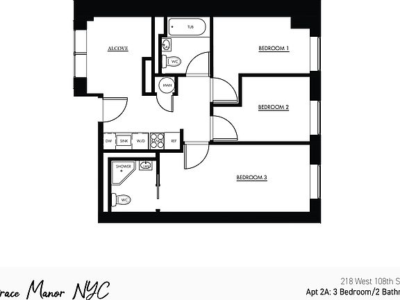 2nd image of 218 W 108th St #2A