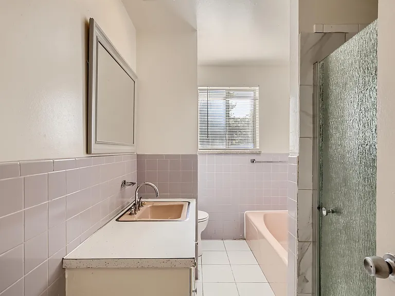 Full Bathroom with shower and tub