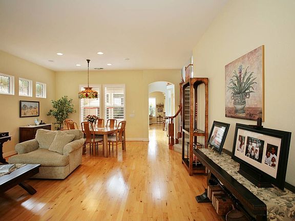 As you enter the home you immediately notice stunning beech wood floors.