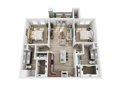 Floor plan B1