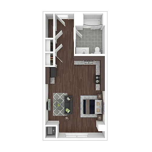 Floor plan Studio