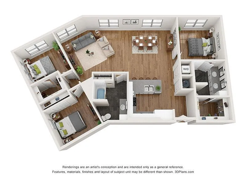 Floor plan The Howard