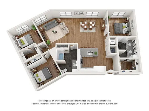 Floor plan The Howard