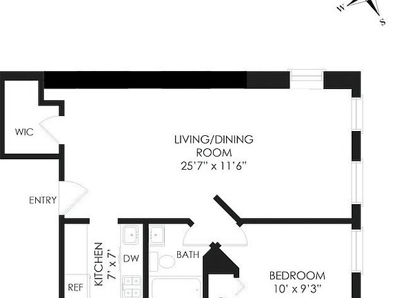 2nd image of 215 W 84th St APT 412