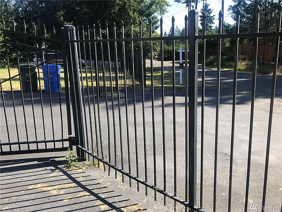 Beautiful security fence and gate.