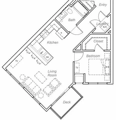 Floor plan Walker-X