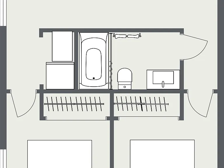 2nd Floor / Beds & Bath