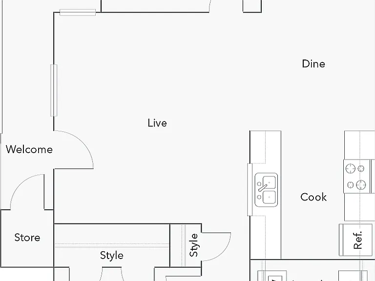 2 Bed 2 Bath B Floorplan 2 Bed 2 Bath B Floorplan