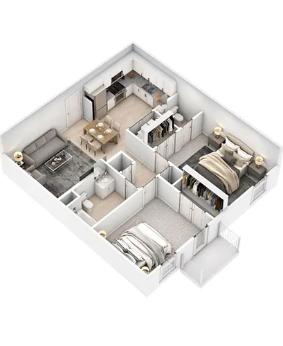 Floor plan The Bellmont