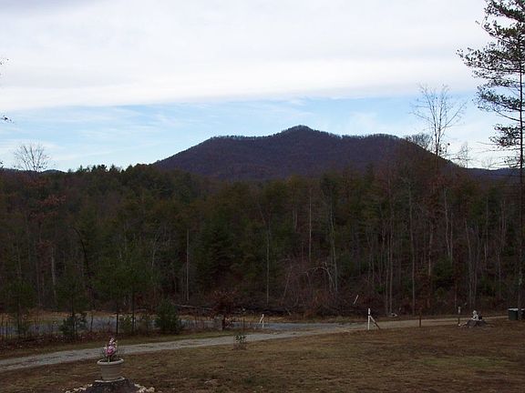 Mountain views from front deck