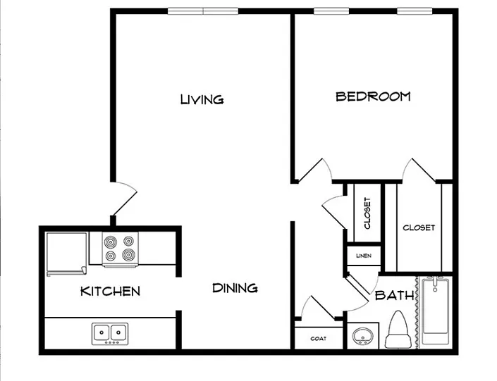 Floor plan A1