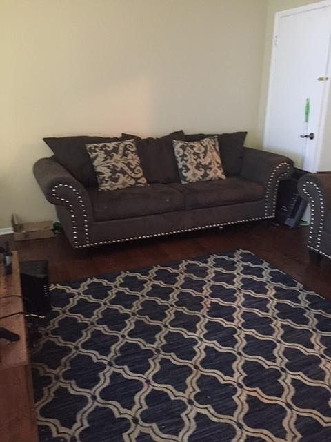 front coat closet and open living room