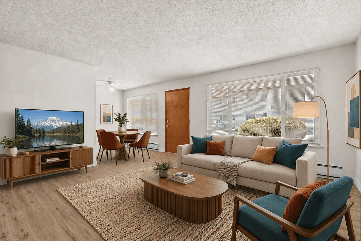Floor plan One Bedroom Deluxe
