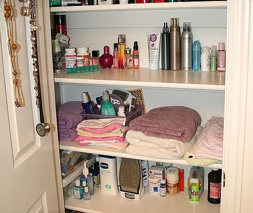 Bathroom Linen Closet