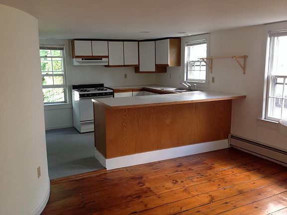 Kitchen viewed from dining area.