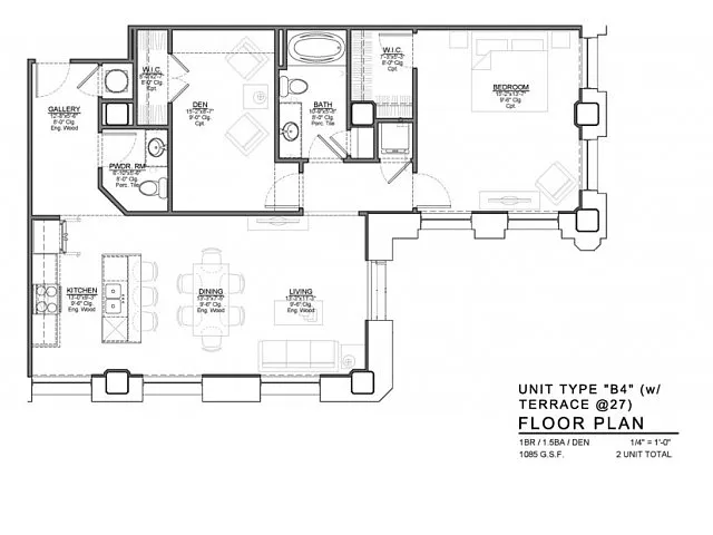 Floor plan B4