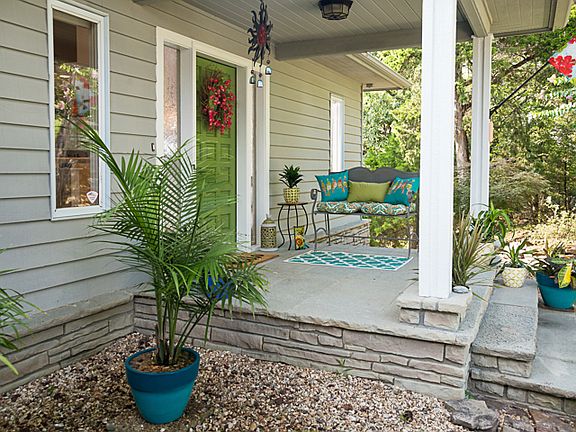 All potted ferns remain