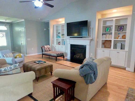 Custom built-in cabnents and shelves