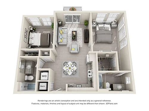 Floor plan B1