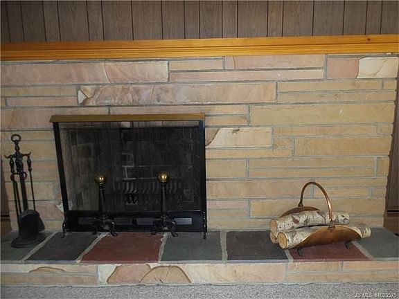 Living room fire place