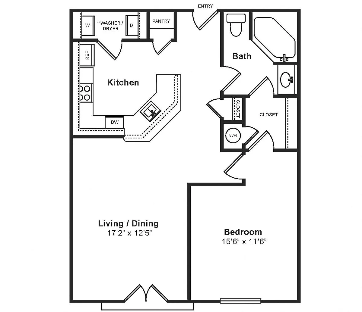 Floor plan Bari