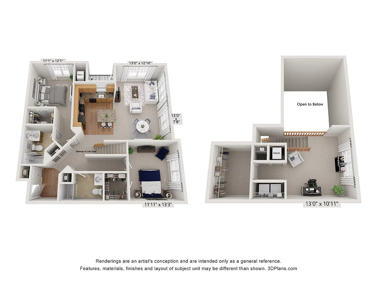 Floor plan B3 Loft