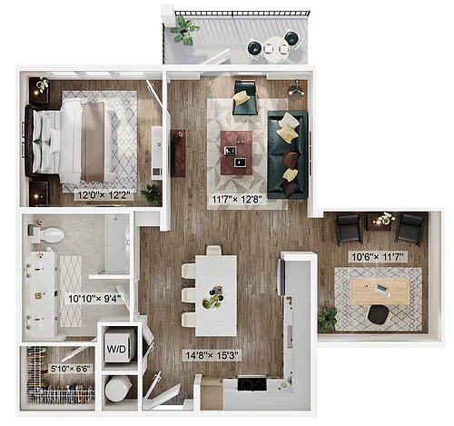 Floor plan 1D