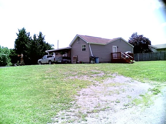 back view main house