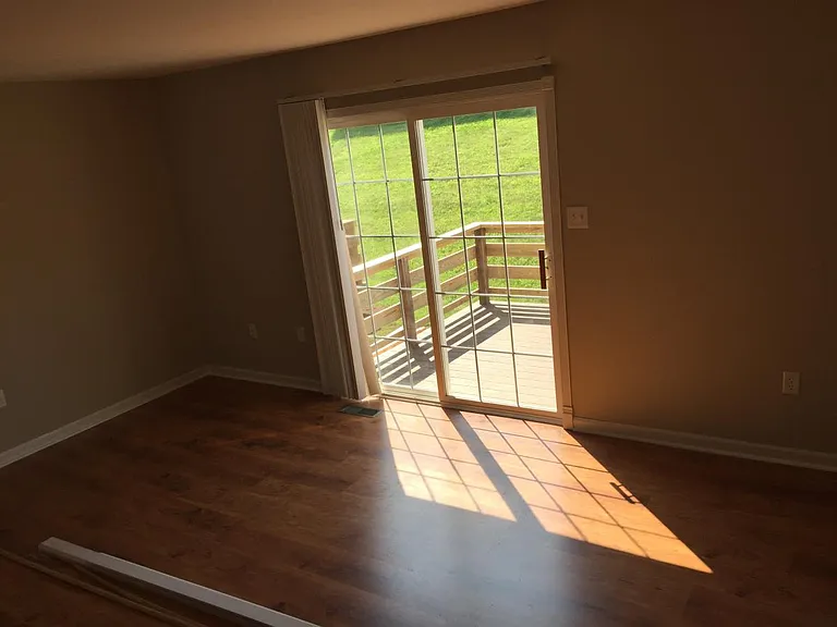 Living room to back deck