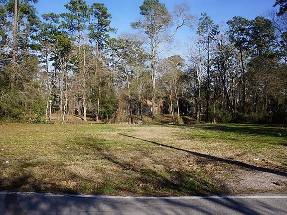 View from the middle of the lot by the road.