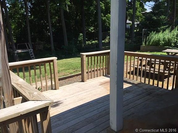 Rear View Deck and Yard