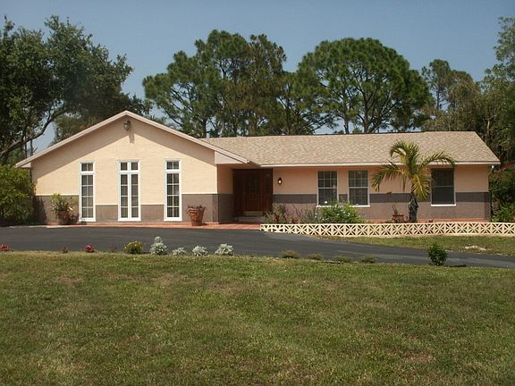 Close up front of House