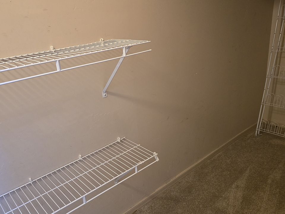 Storage closet goes back under stairs.