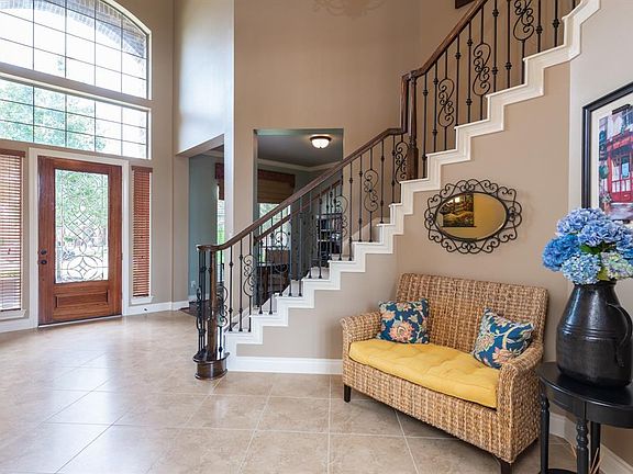 Tile floors welcome you into this lovely home.