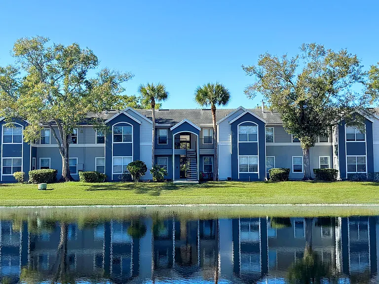 Eden Pointe offers a serene lakefront setting, beautifully maintained grounds, and spacious apartment homes.