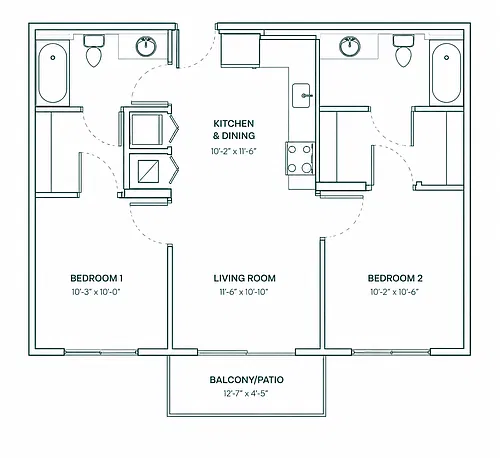 Floor plan B1