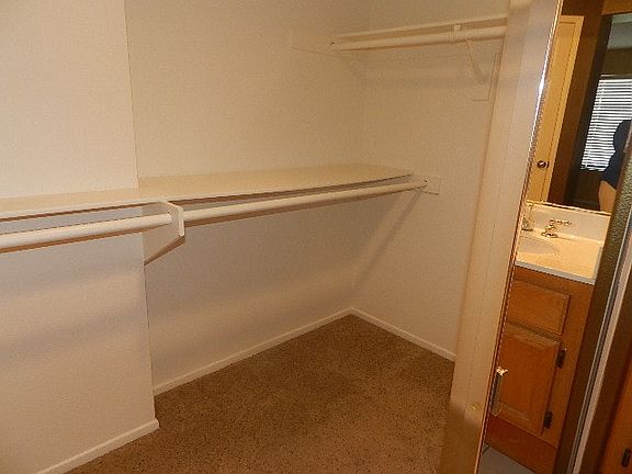 Master walk in closet