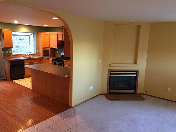 living room and kitchen
