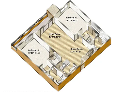 Floor plan Furnished-f-B2