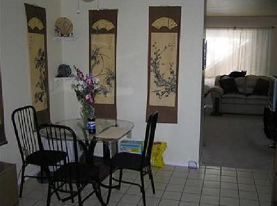 Opposite view showing dining area