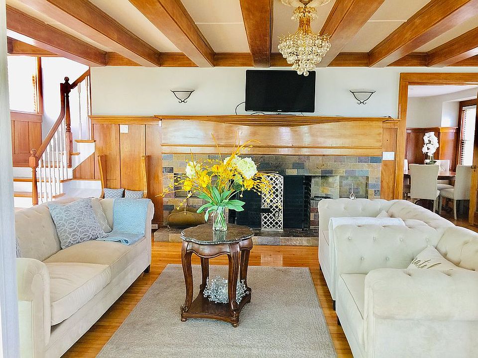 Large working fireplace 