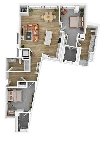 Floor plan Jovial (BLDG II)