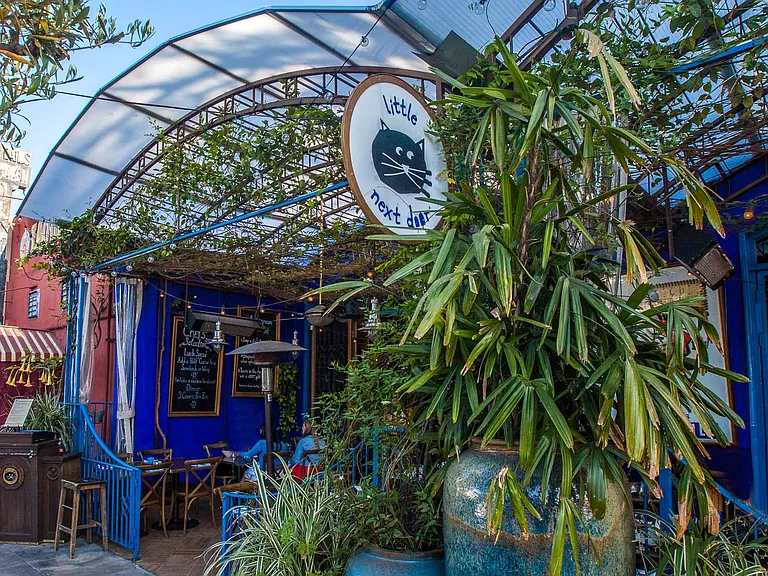 Little Next Door is a great nearby restaurant with a quaint atmosphere