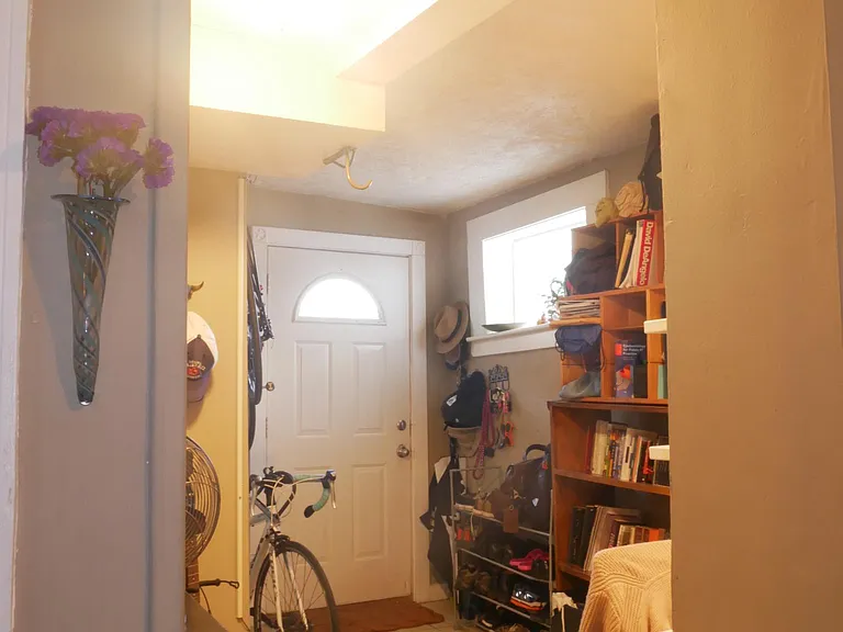 Front entryway + office area